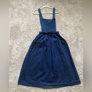 Vintage Ralph Lauren Denim Apron Dress